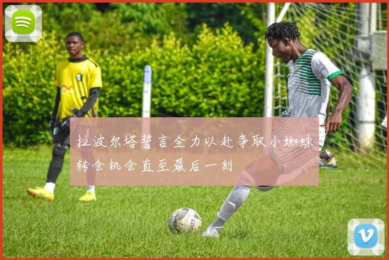拉波尔塔誓言全力以赴争取小蜘蛛转会机会直至最后一刻